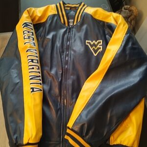 West Virginia Men's Jacket - Black and Yellow
